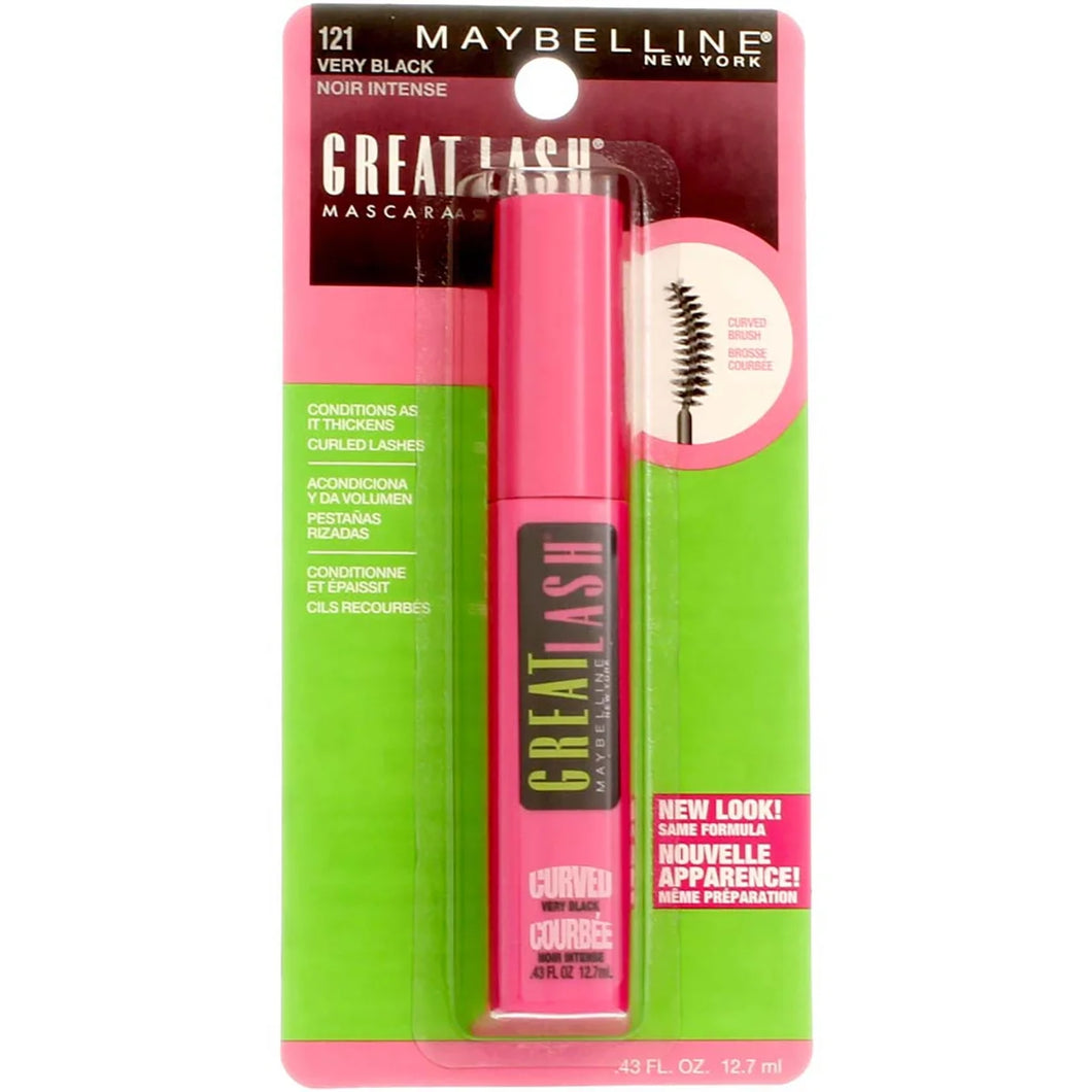 Maybelline Great Lash Mascara - Curved Brush