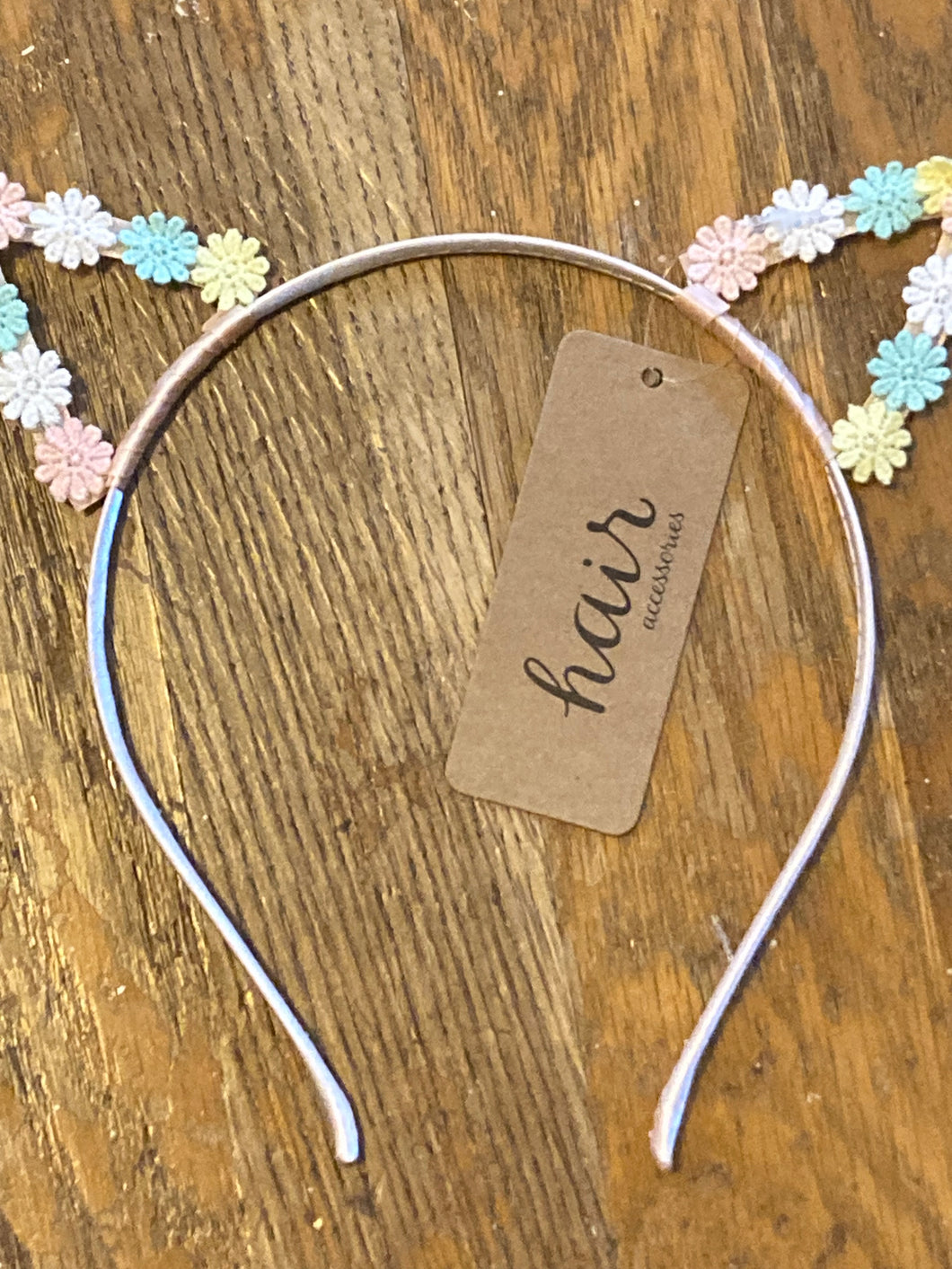 Scunci Kitty Cat Flowerd Headband