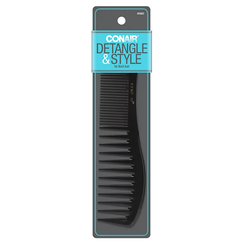 ConAir Detangle & Style Wide-Tooth Lift Comb for Thick Hair