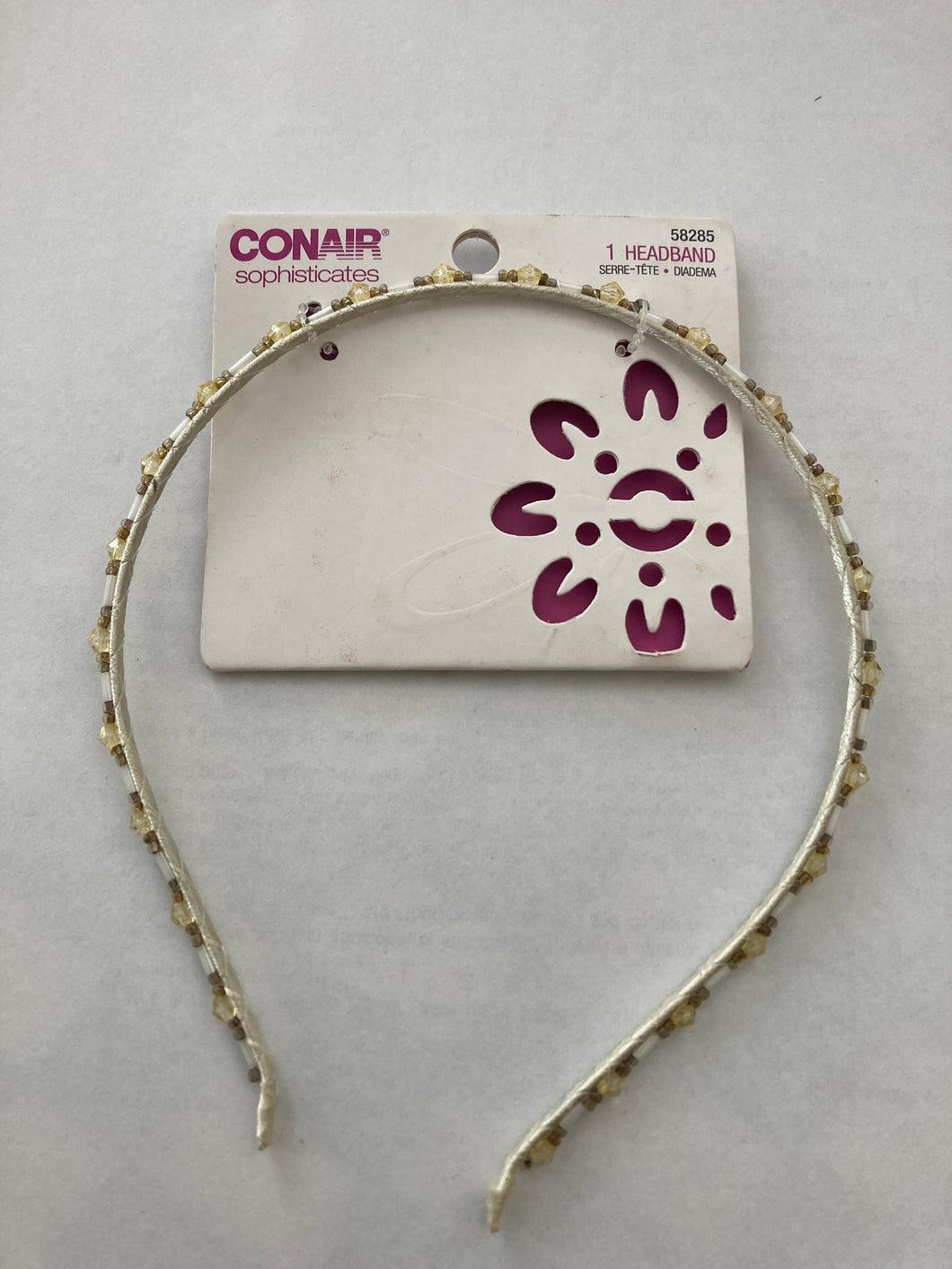 Conair Sophisticates Beaded Metal Headband #98285