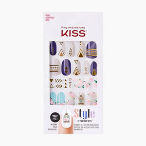 KISS Style Stickers (nail stickers) Glow Up #76640 KASS01