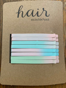 Scunci 8 pack multi color hair pins