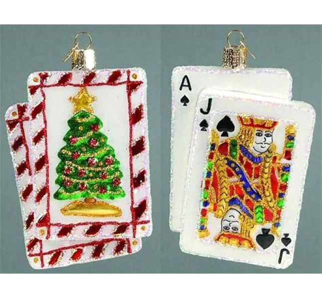 Old World Christmas Black Jack Ornament