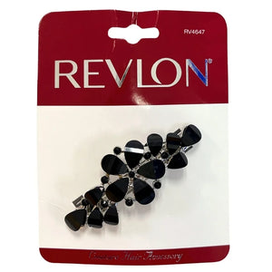 Revlon Couture Fashion Hair Clip with Black Crystal