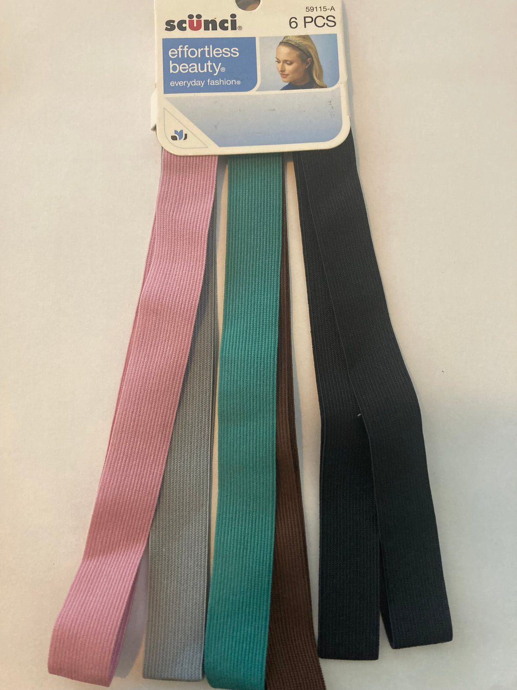 Scunci Effortless Beauty Everyday Fashion 6 piece Headbands