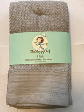 Load image into Gallery viewer, The Sloppy Chef 4 pack Kitchen Towels / Bar Mops
