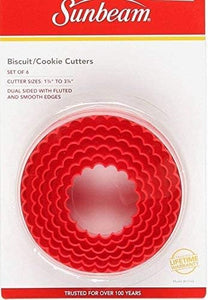 Sunbeam Biscuit/Cookie Cutters 6 piece Set