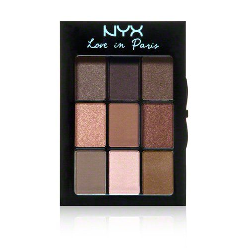 NYX Love in Paris 9 Color Shadow Palette LIP02 Madeleines and Macaroons