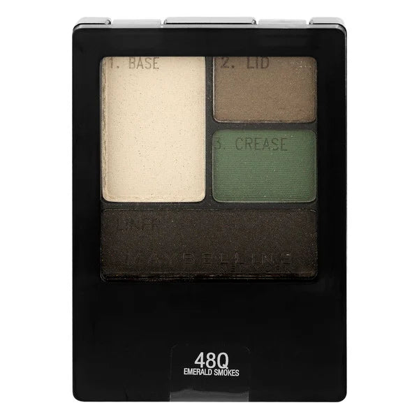 Maybelline Expertwear Eyeshadow Quads - 4 color palettes