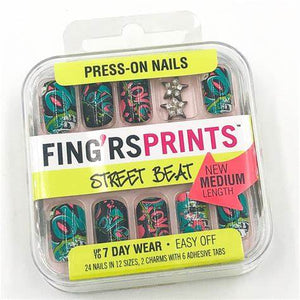 Fing'rs Press On Nails Fing'rs Prints Steet Beat