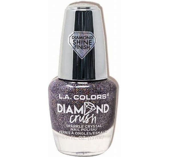 L.A. Colors Diamond Crush Sparkle Crystal Nail Polish