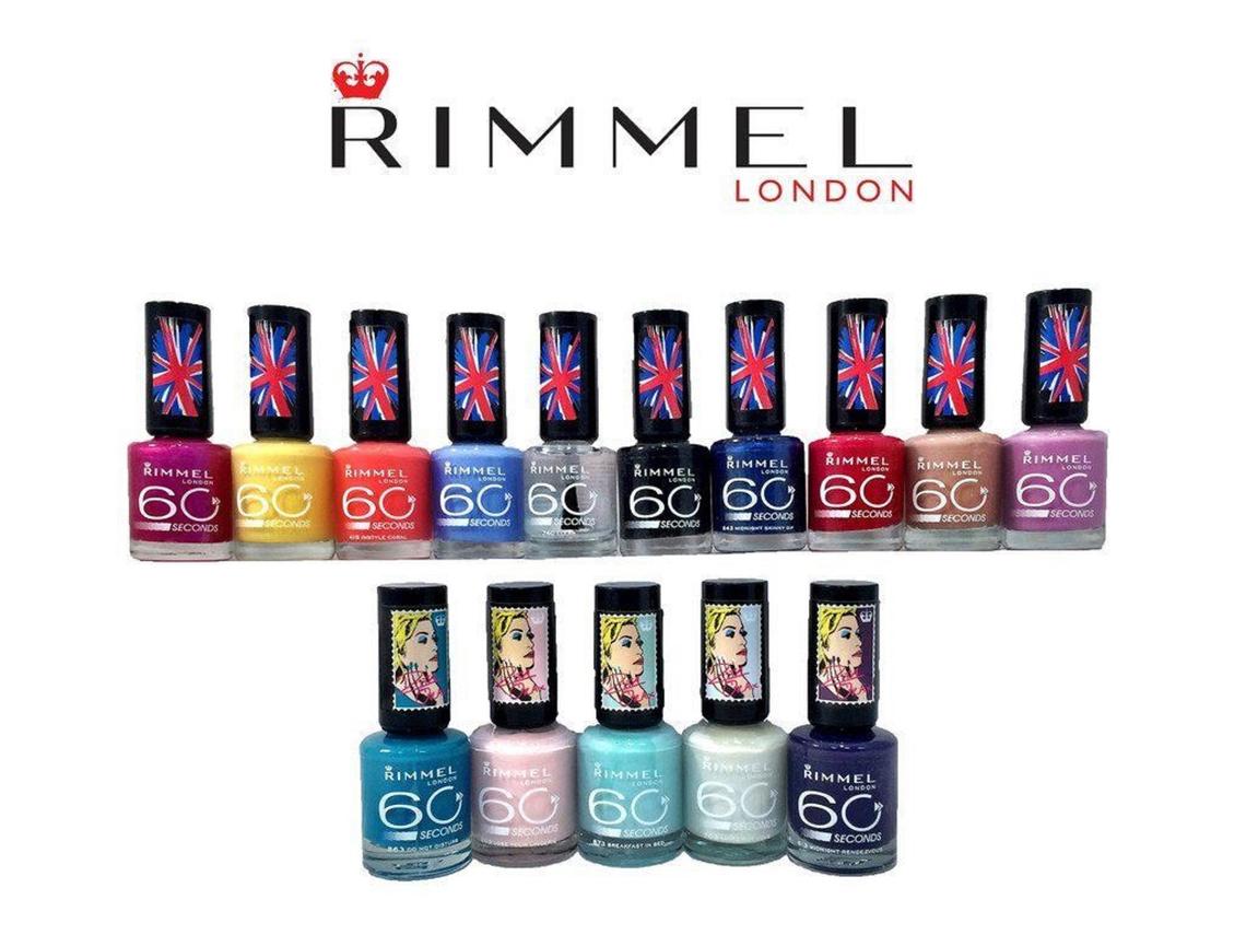 Rimmel London 60 Seconds Nail Polish By Rita Ora, India | Ubuy