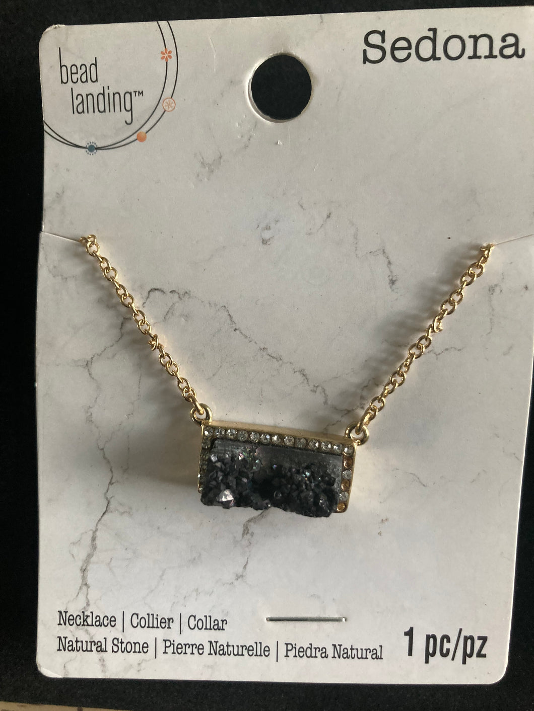 Sedona Bead Landing Natural Stone Necklace